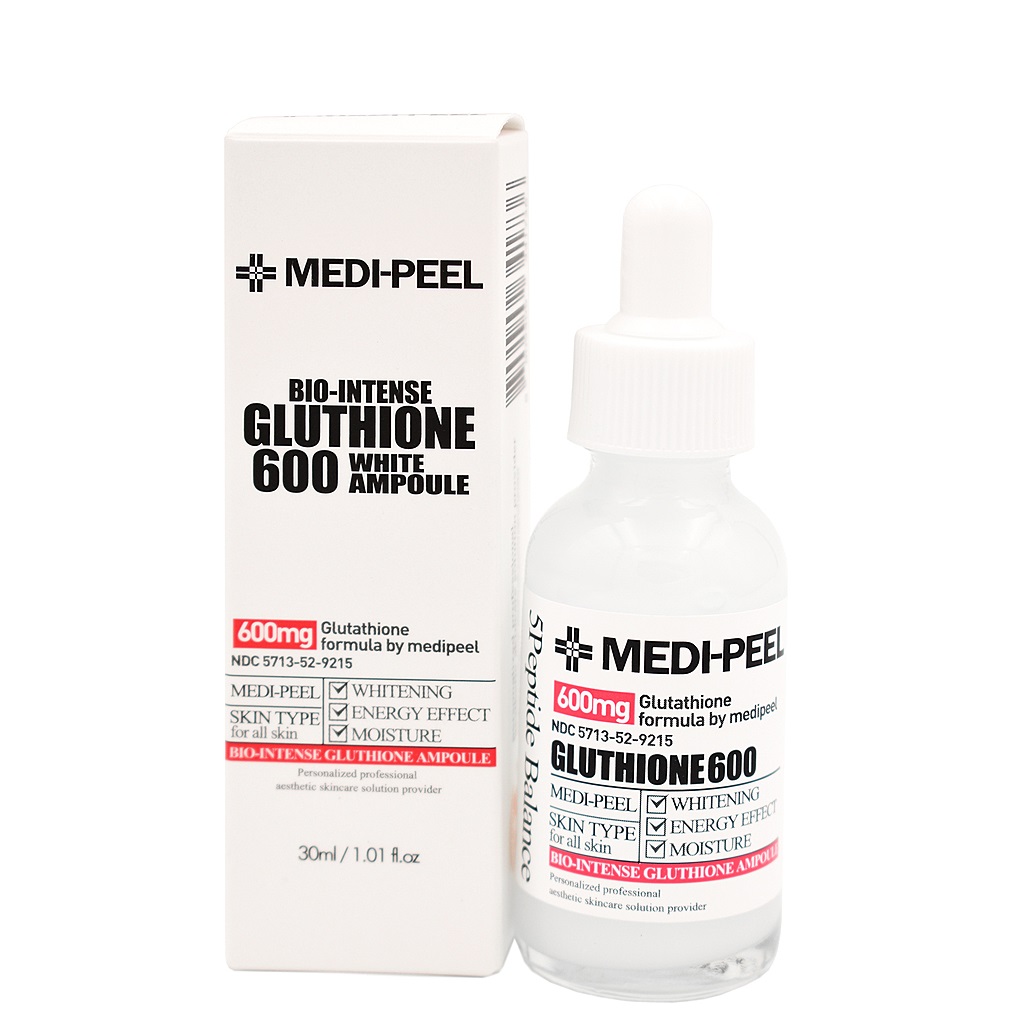 MEDI-PEEL Bio-Intense Glutathione 600 White Ampoule 30ml – With Free Sample Gifts
