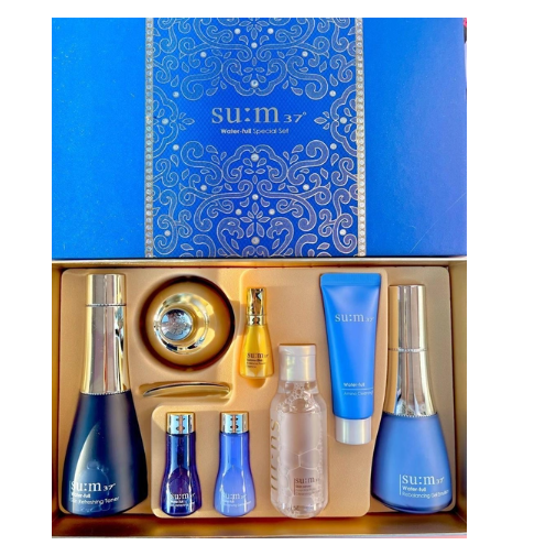 Набор увлажняющих средств Su:m37 Water Full 8 Special Gift Set ⋆ BoViLeVa