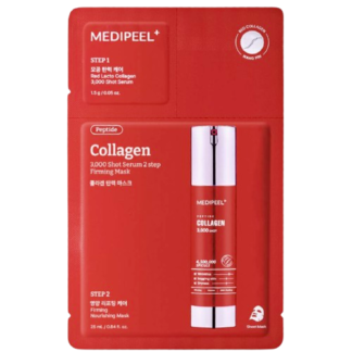 Двухфазная маска с коллагеном и микроиглами Medi-peel Red Lacto