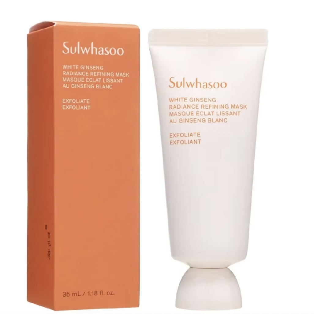 Отшелушивающая маска с белым женьшенем Sulwhasoo White Ginseng