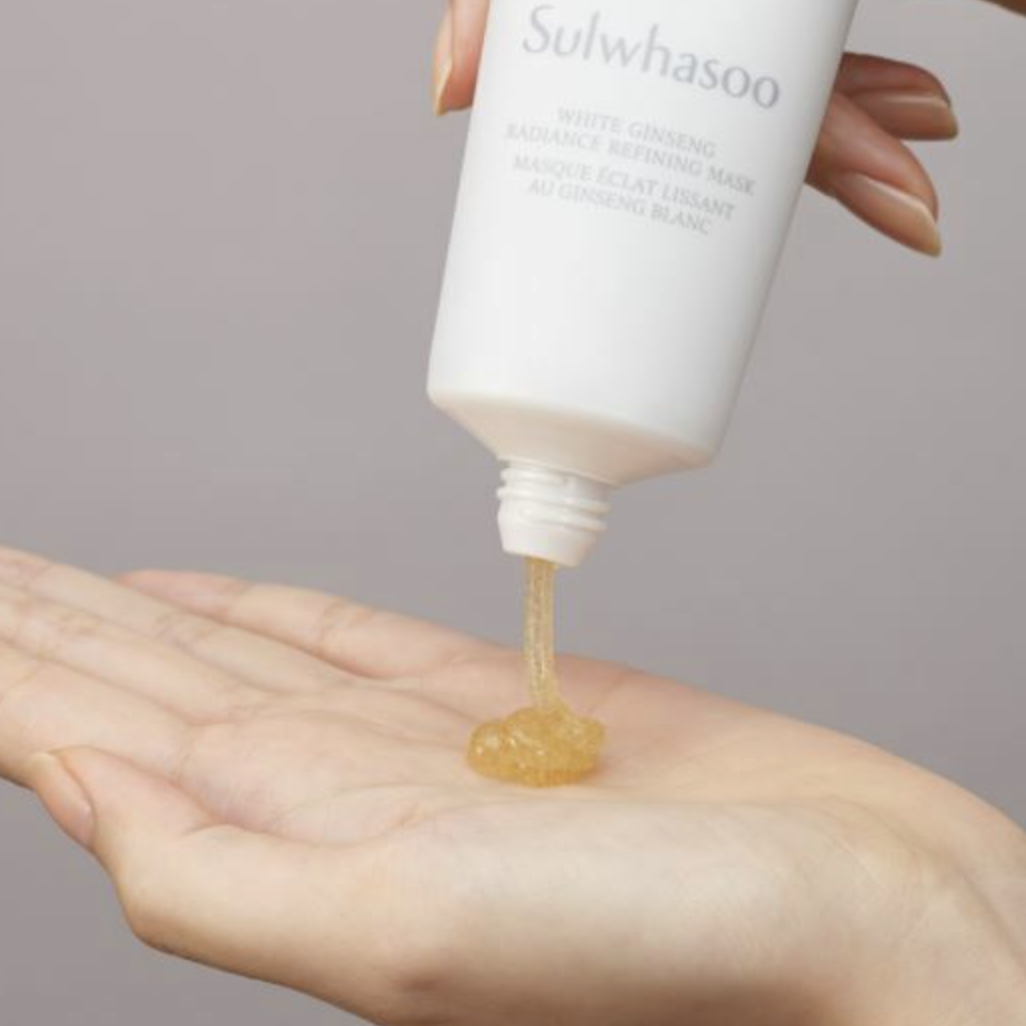 Отшелушивающая маска с белым женьшенем Sulwhasoo White Ginseng