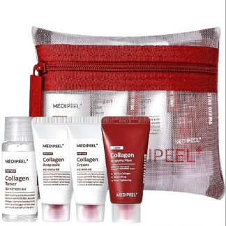 Набір для омолодження шкіри із колагеном та лактобактеріями Medi-Peel Red Lacto Collagen Skin Care Trial Kit